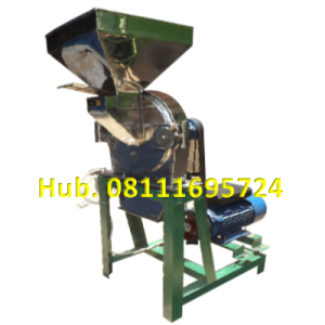 Mesin Penepung Sagu Disk mill DSS 40 Stainless Steel Giling Tepung Sagu