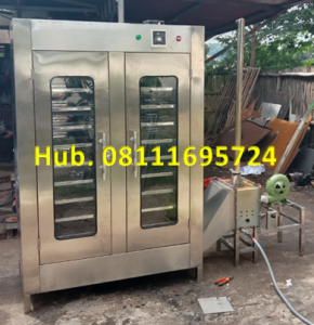Mesin Pengering - 2 Pintu 120 cm (Stainless Steel) Pakai Blower