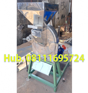 Mesin Penepung Gula Semut Disk mill DSS 45 Stainless Steel Giling Tepung Sagu 650 Kg