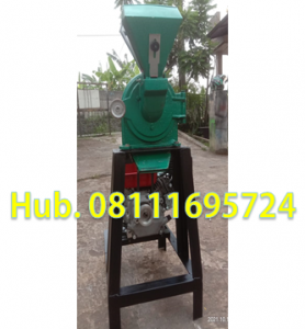 Mesin Penepung Jagung - Mesin Disk mill FFC 15 Giling Tepung Jagung Tanpa Mesin Penggerak