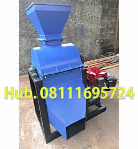 Mesin Penepung Jagung - Mesin Hammer Mill Besi dengan Mesin Diesel 10 HP