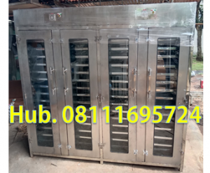 Oven Pengering Gula Semut - Mesin Pengering 60 Rak (Material Stainless Steel) Untuk Gula Semut