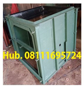 Cetakan Uditch Beton - Cetakan U-ditch Beton 100 x 100 x Panjang 120 cm