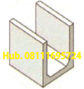 Cetakan Uditch Beton - Cetakan U-ditch Beton 50 x 50 x Panjang 100 cm_2