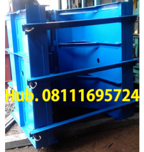 Cetakan Uditch Beton - Cetakan U-ditch Beton 80 x 80 x Panjang 100 cm Model Berdiri