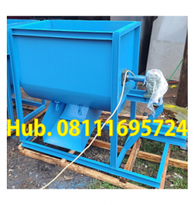 Mesin Mixer Kompos - Mesin Pengaduk Sampah Organik atau Kompos Kapasitas 100Kg per Jam