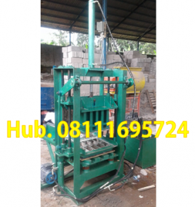 Mesin Press Batako dan Paving Block Hidrolik Manual Keluar 8 Pcs