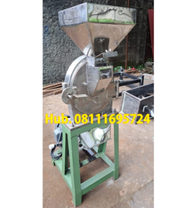 Mesin Penepung Rumput Laut Disk mill DSS 23 Stainless Steel Giling Rumput Laut