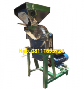 Mesin Penepung Rumput Laut Disk mill DSS 40 Stainless Steel Giling Rumput Laut