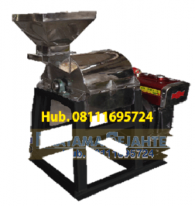 Mesin Penepung Rumput Laut - Mesin Hammer Mill Stainless Steel