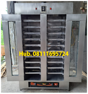 Mesin Pengering Rumput Laut - Mesin Pengering Stainless Steel 2 Pintu untuk Rumput Laut