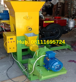 Mesin Cetak Pelet Apung Kapasitas 100 Kg per Jam