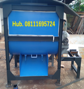 Mesin Mixer Kompos - Mesin Mixer Pencampur 500 kg per proses