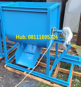 Mesin Mixer Kompos - Mesin Pengaduk Sampah Organik atau Kompos Kapasitas 100Kg per Jam