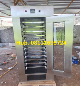 Mesin Oven Pengering Gula Semut - 1 Pintu (Stainless) Pengering Nira Controler Digital