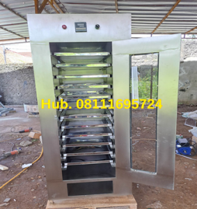 Mesin Oven Pengering Gula Semut - 1 Pintu (Stainless) Pengering Nira Controler Digital
