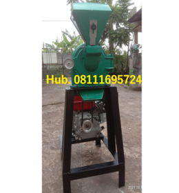 Mesin Penepung Bahan Pakan Ikan - Mesin Diskmill FFC 15 Giling Tepung Bahan Baku Pelet (2)