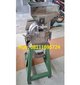 Mesin Penepung Bahan Pakan Ikan - Penepung Bahan Baku Pelet Diskmill FFC 15 Stainless Steel