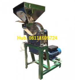 Mesin Penepung Bahan Pakan Ikan - Penepung Bahan Baku Pelet Diskmill FFC 40 Stainless Steel