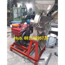 Mesin Penepung Bahan Pakan Ikan - Penepung Bahan Baku Pelet Diskmill FFC 45 Stainless Steel